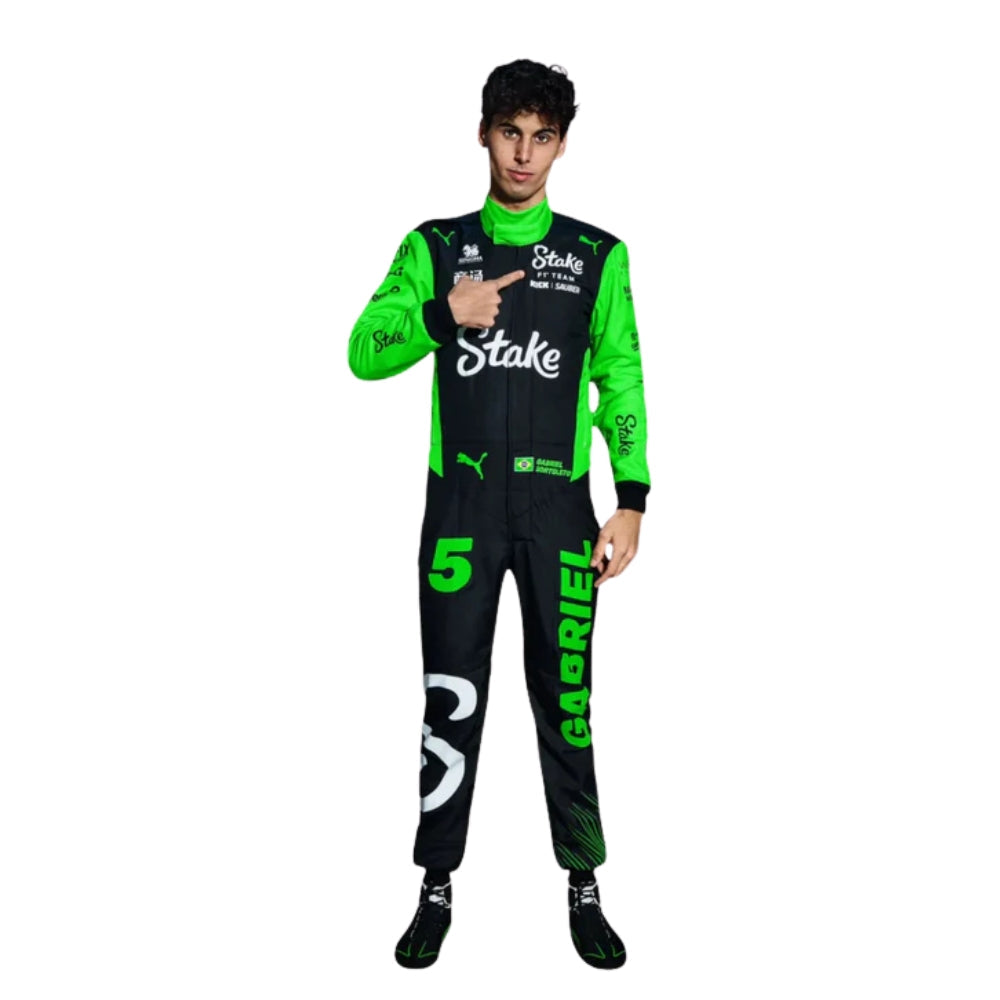 Gabriel Bortoleto kick sauber F1 Race Suit 2025 | Brex International
