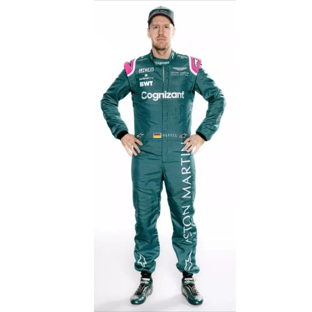 Suit Replica F1 Race Sebastian Vettel Aston Martin 2021 | Brex International