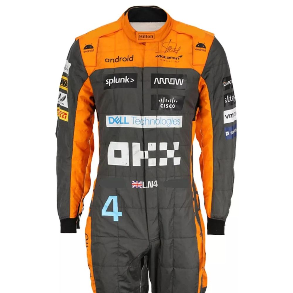 Formula 1 Racing Suit Lando Norris Mclaren 2023 | Brex International