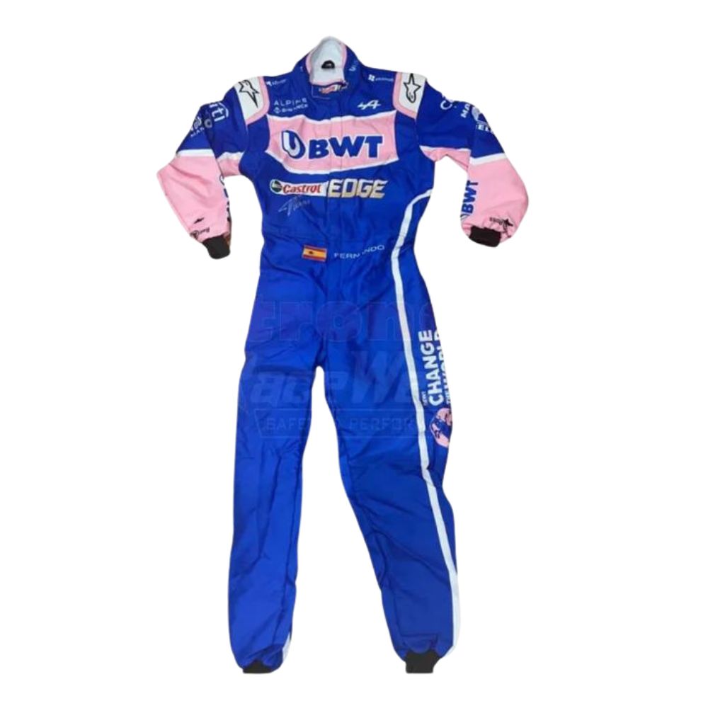 F1 Suit Replica Fernando Alonso Alpine 2022 | Brex International