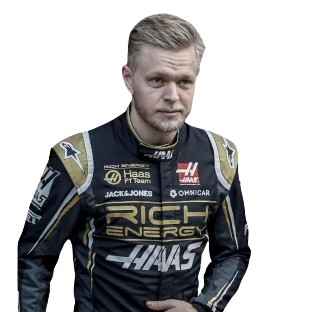 Formula 1 Race Suit Kevin Magnussen Haas 2019 | Brex International