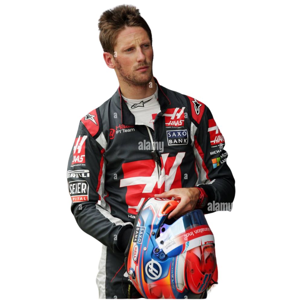 Suit Formual 1 Racing Romain Grosjean Haas 2016 | Brex International