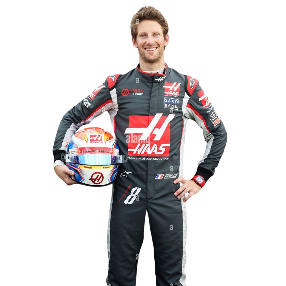 Suit Formual 1 Racing Romain Grosjean Haas 2016 | Brex International