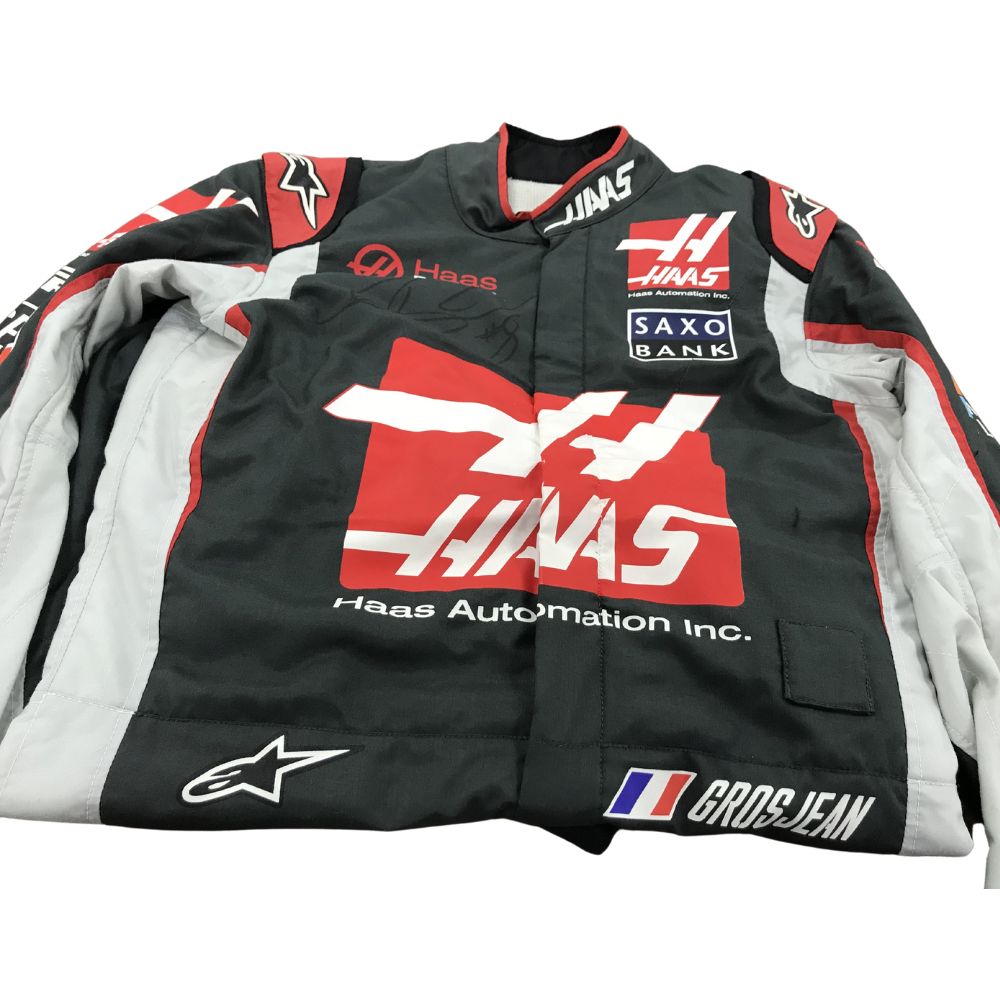 Formula 1 Race Suit Replica Romain Grosjean Haas 2018 | Brex International