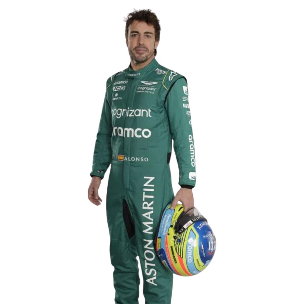 F1 Suit Replica Fernando Alonso Aston Martin 2023 | Brex International