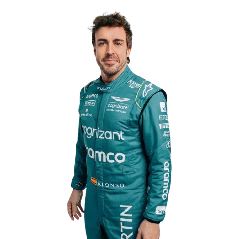 F1 Suit Replica Fernando Alonso Aston Martin 2023 | Brex International