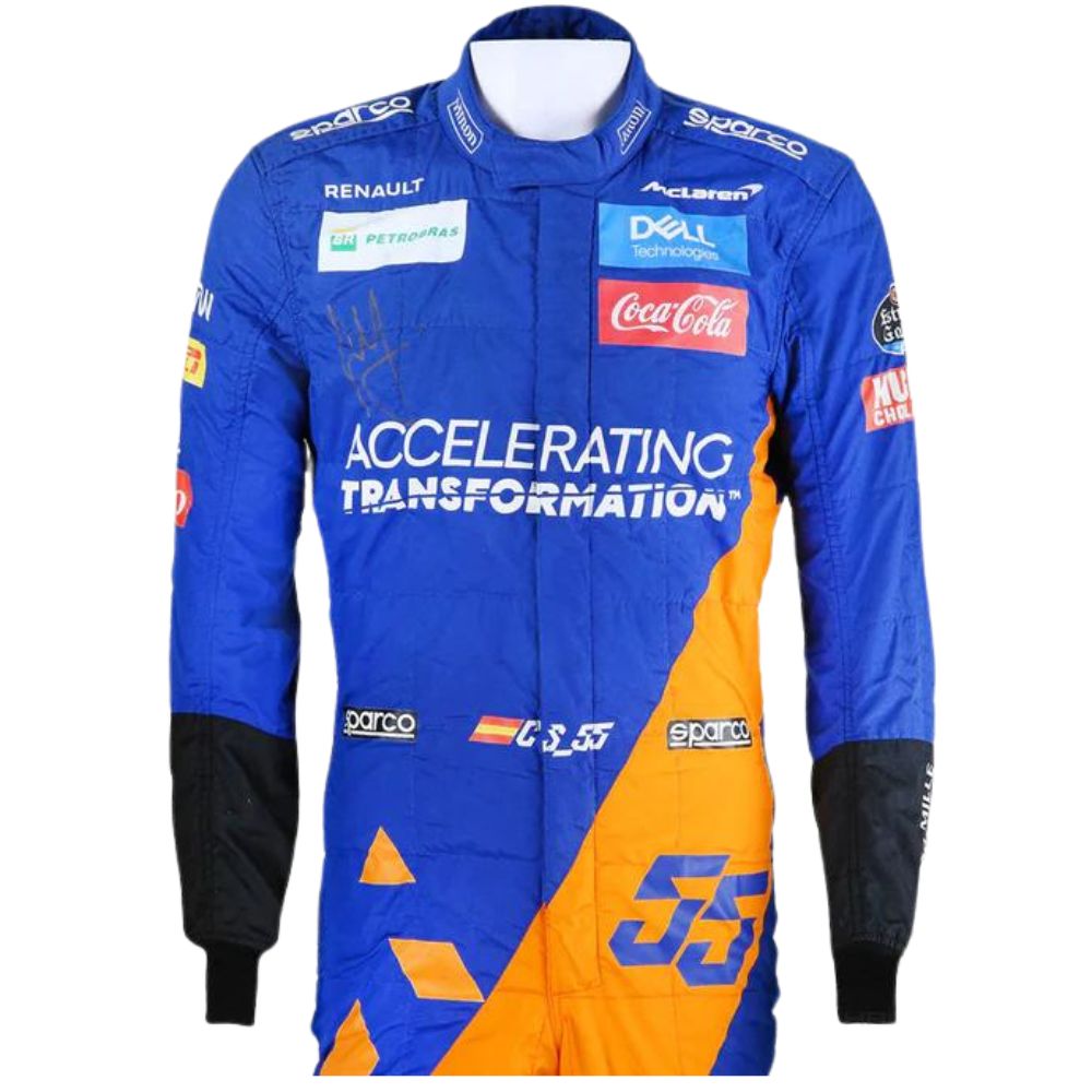 Suit Replica F1 Race Carlos Sainz Mclaren 2019 | Brex International