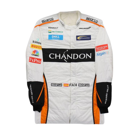 Formula 1 Race Suit Replica Fernando Alonso Mclaren 2018 | Brex International