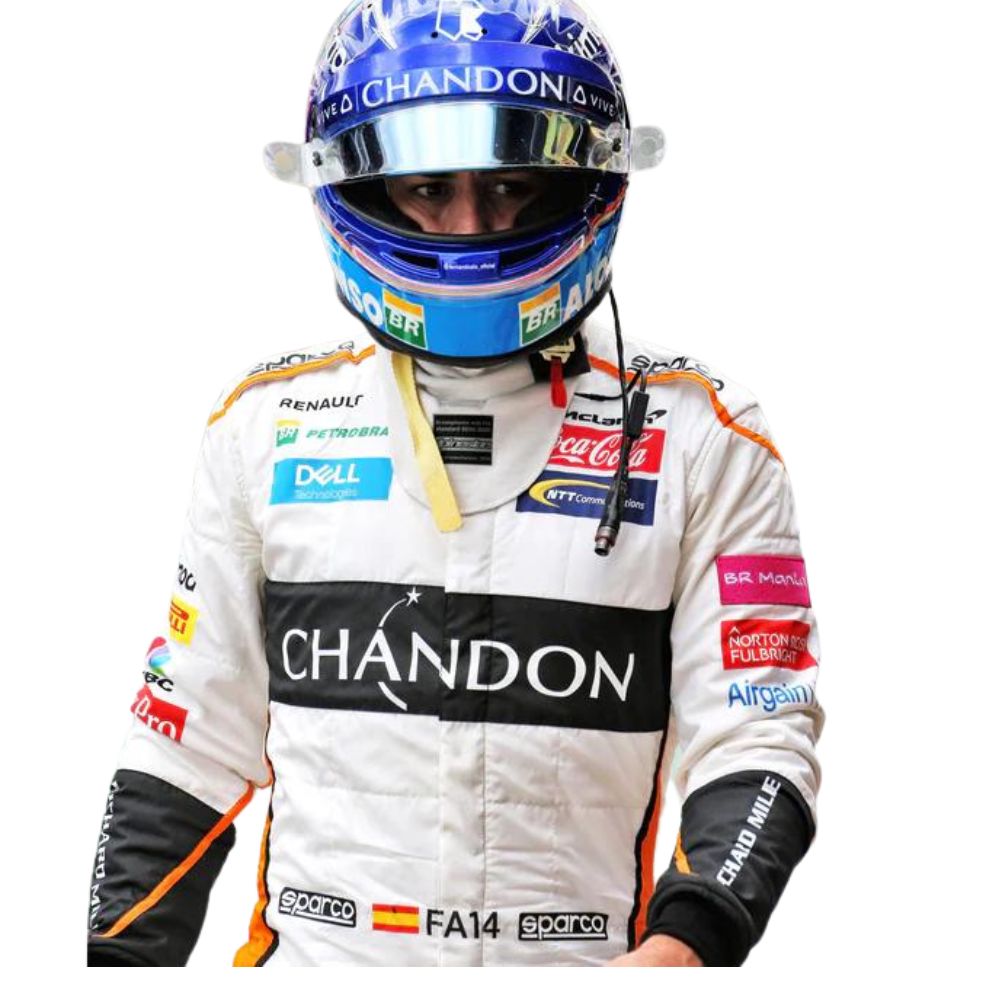 Formula 1 Race Suit Replica Fernando Alonso Mclaren 2018 | Brex International