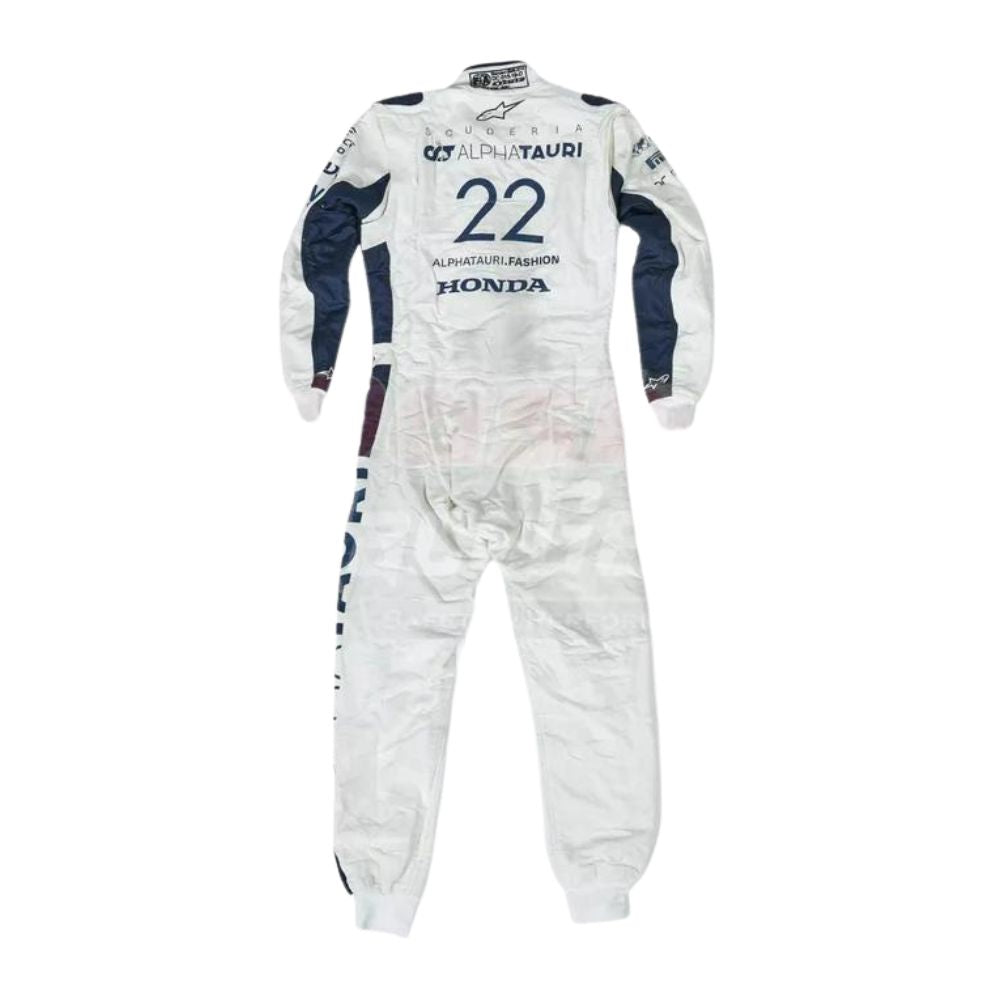 Suit Replica F1 Race Yuki Tsunoda AlphaTauri 2021 | Brex International