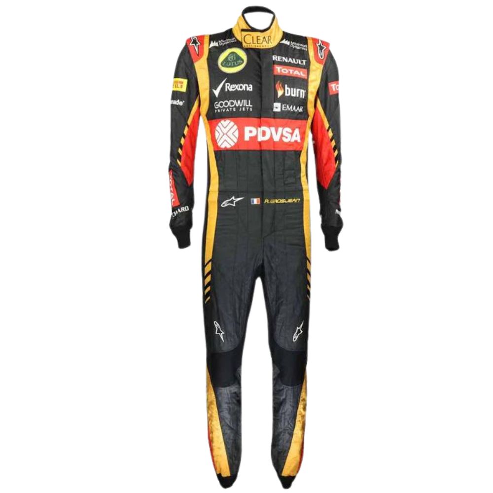 F1 Team Racing Suit Romain Grosjean Lotus 2014 | Brex International