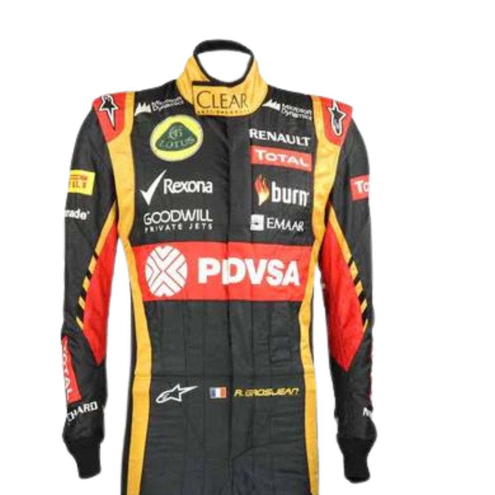 F1 Team Racing Suit Romain Grosjean Lotus 2014 | Brex International