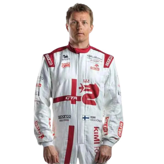 Suit Replica F1 Race Kimi Räikköneni Alfa Romeo 2021 | Brex International