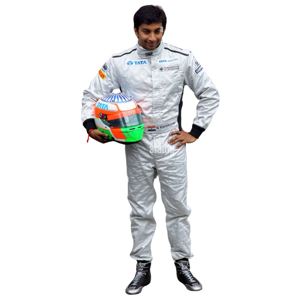 Formula 1 Racing Suit Narain Karthikeyan HRT 2011s | Brex International
