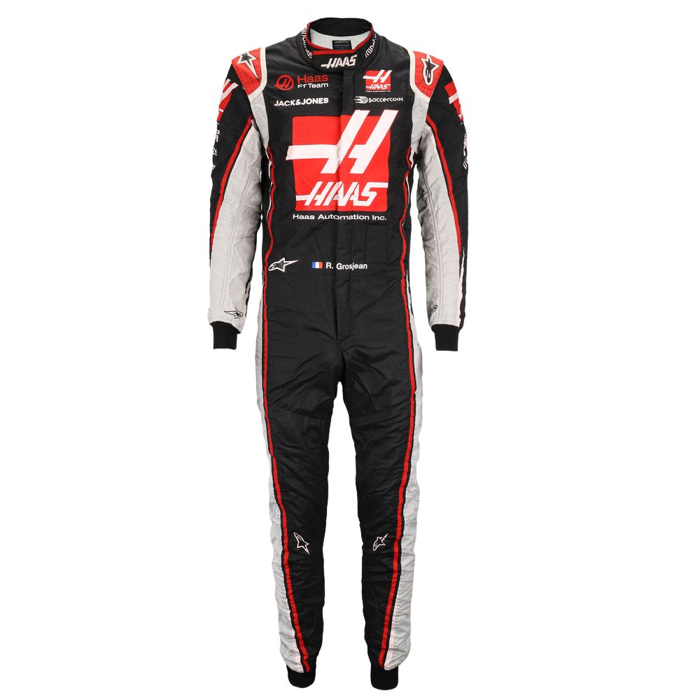 F1 Suit Replica Romain Grosjean Haas 2020 | Brex International