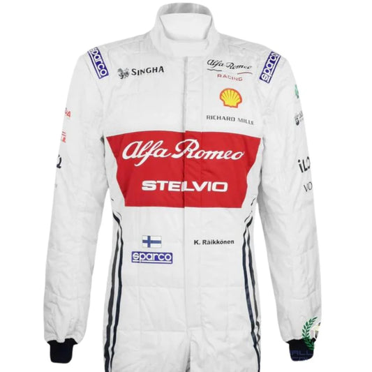 Suit Replica F1 Race Kimi Räikkönen Alfa Romeo 2019 | Brex International