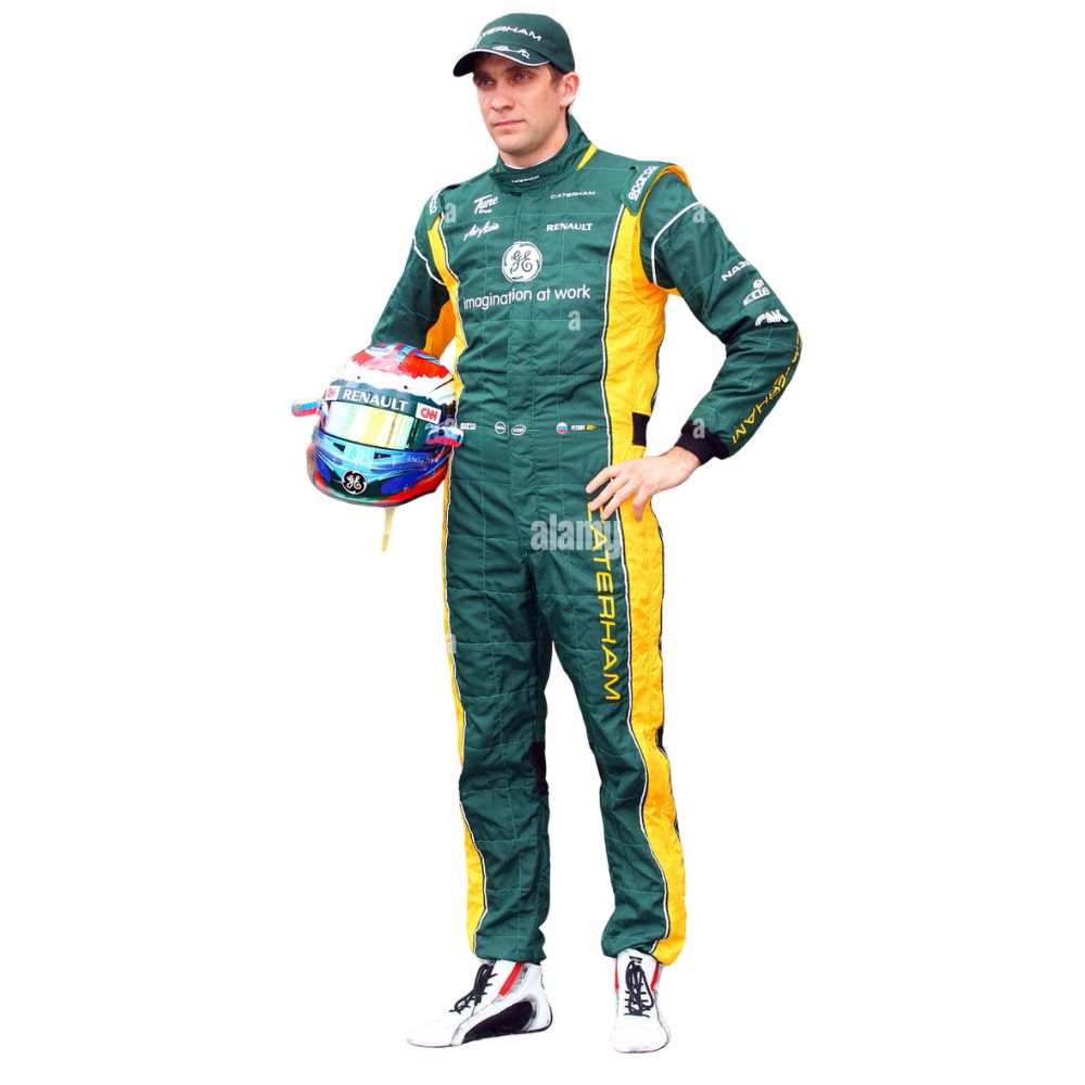 Formula 1 Racing Suit Vitaly Petrov Caterham 2012 | Brex International