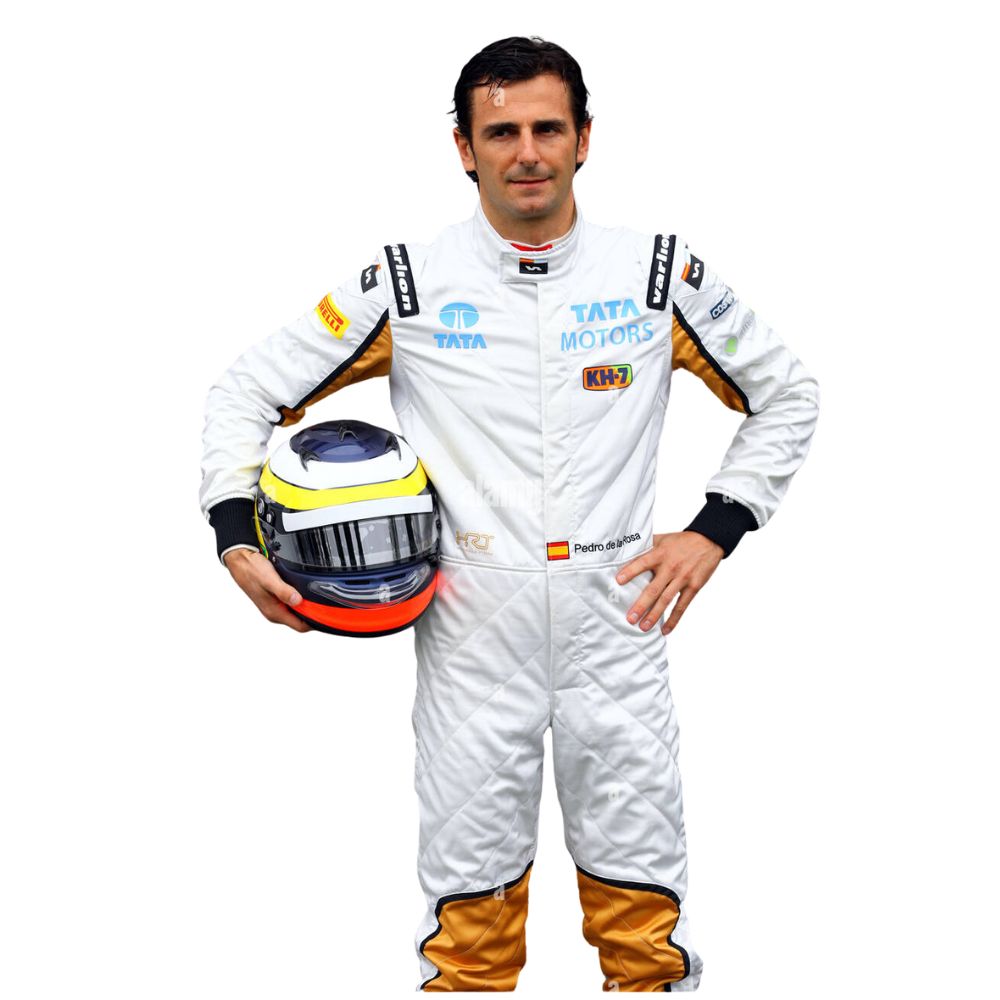 Formula 1 Racing Suit Pedro de la Rosa HRT 2012 | Brex International