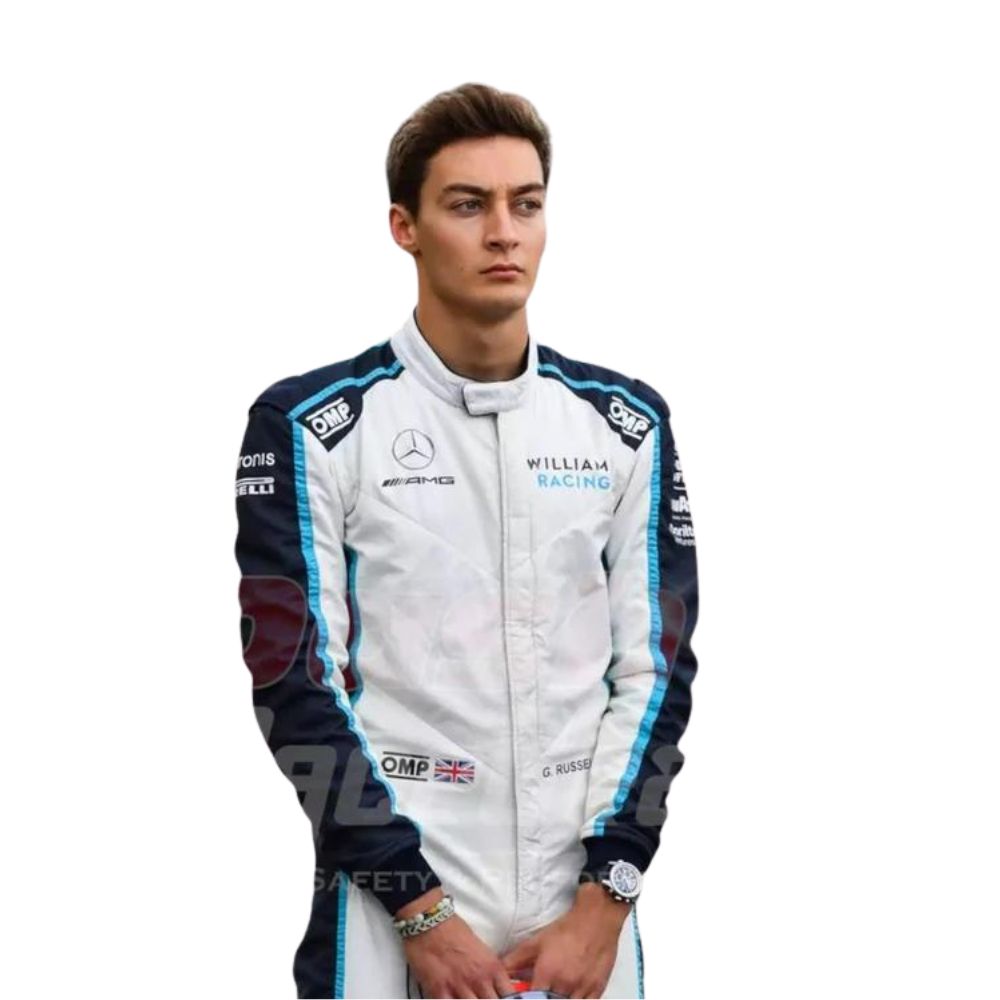 Suit Replica F1 Race George Russell Williams 2021 | Brex International