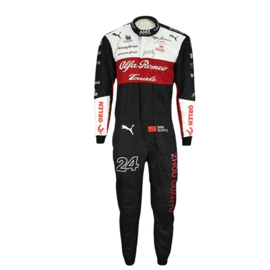 Suit  2022 F1 Race Zhou Guanyu Alfa Romeo | Brex International