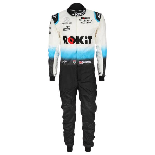 Suit Replica F1 Race George Russell Williams 2019 | Brex International