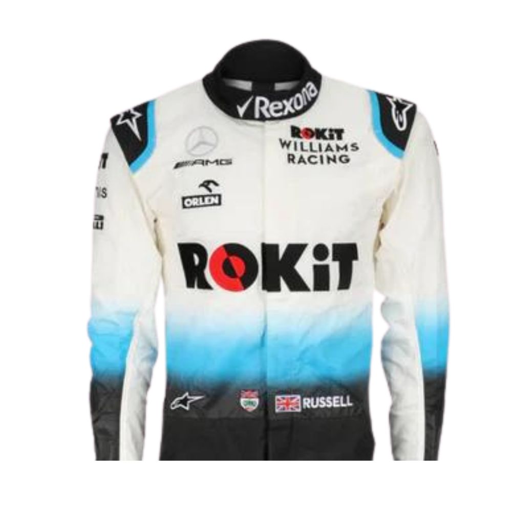 Suit Replica F1 Race George Russell Williams 2019 | Brex International