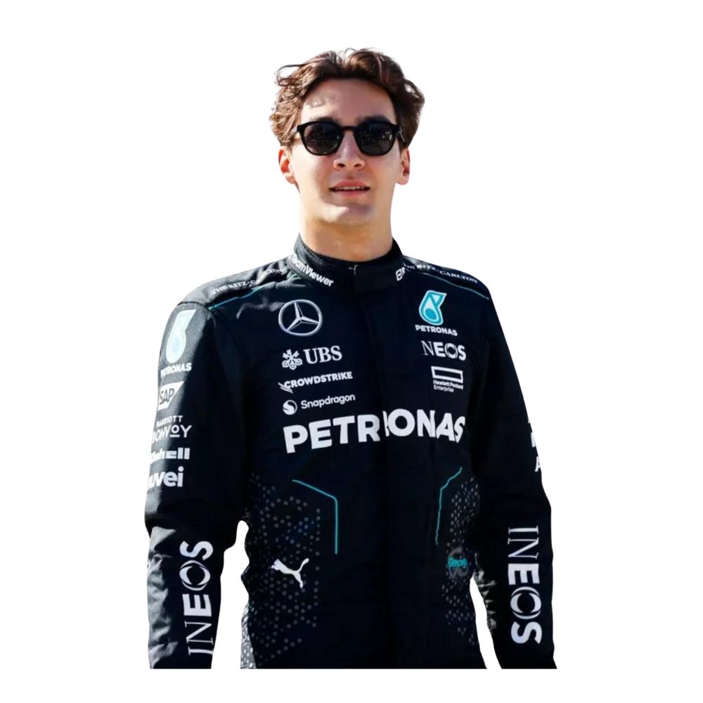 F1 Racing Suit George Russell Mercedes 2024 | Brex International