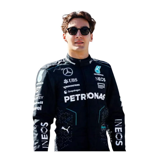 F1 Racing Suit George Russell Mercedes 2024 | Brex International