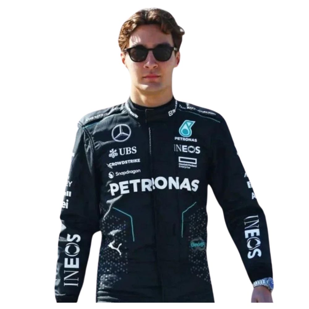 F1 Racing Suit George Russell Mercedes 2024 | Brex International