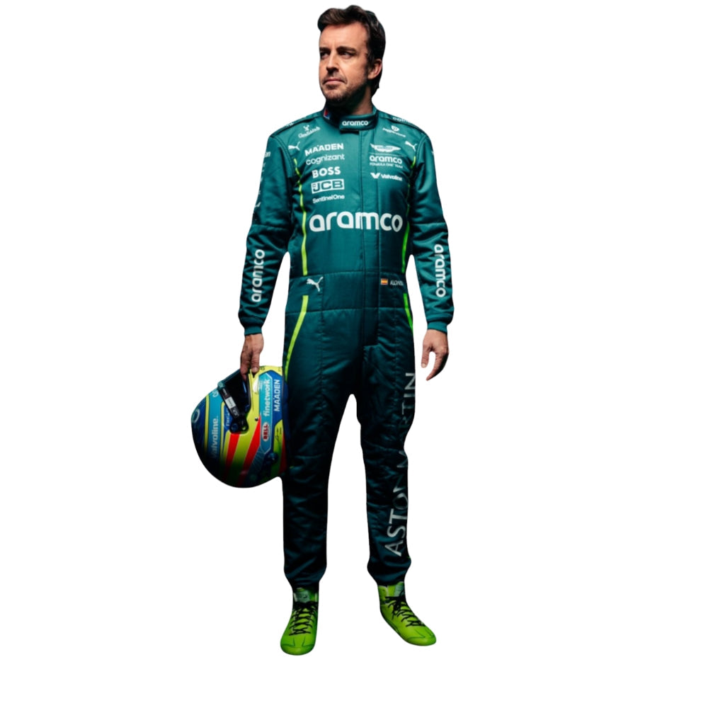Fernando Alonso Aston Martin F1 Racing Suit 2025 | Brex International