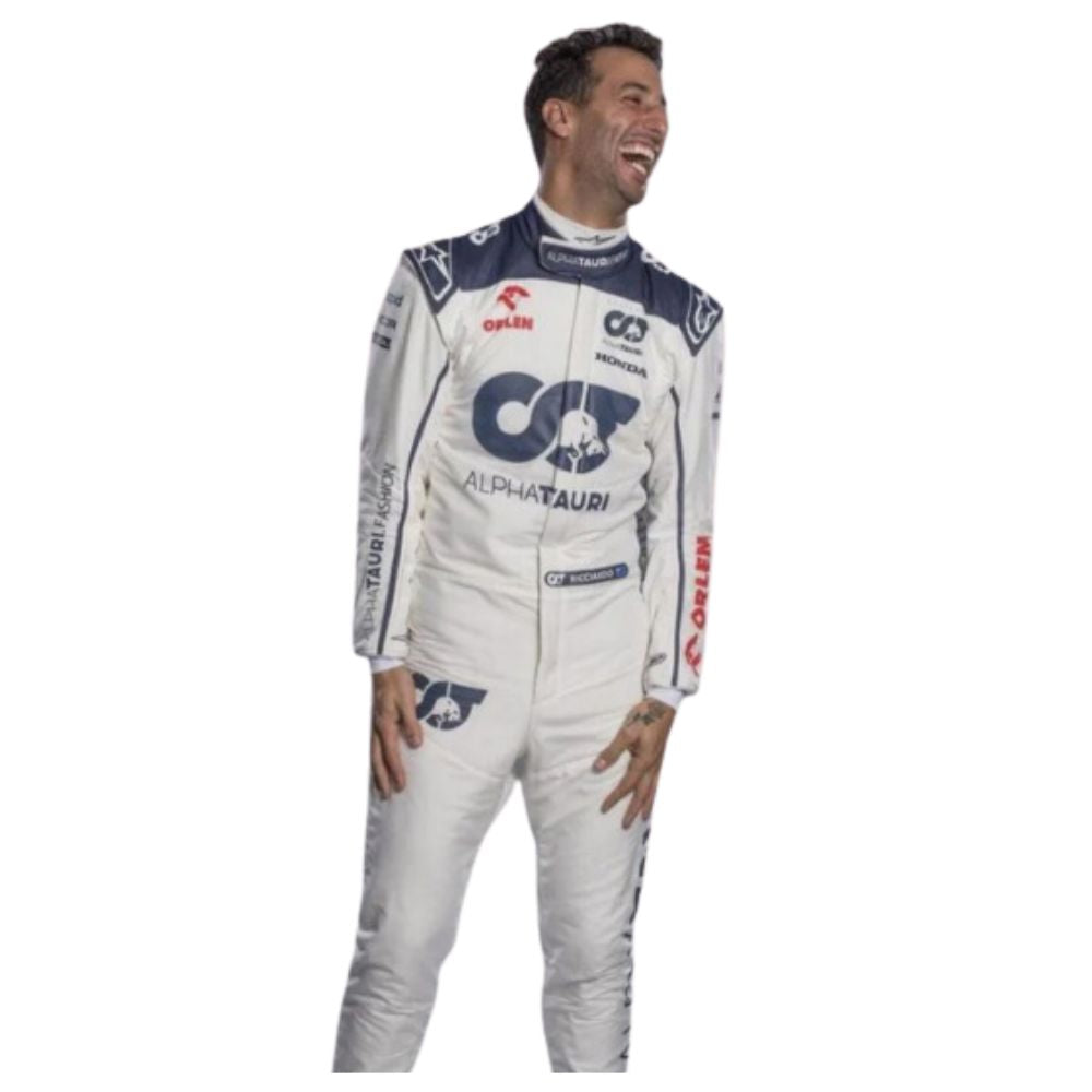 F1 Suit Replica Daniel Ricciardo AlphaTauri 2023 | Brex International