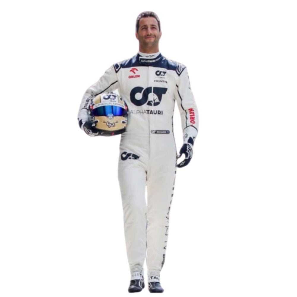 F1 Suit Replica Daniel Ricciardo AlphaTauri 2023 | Brex International