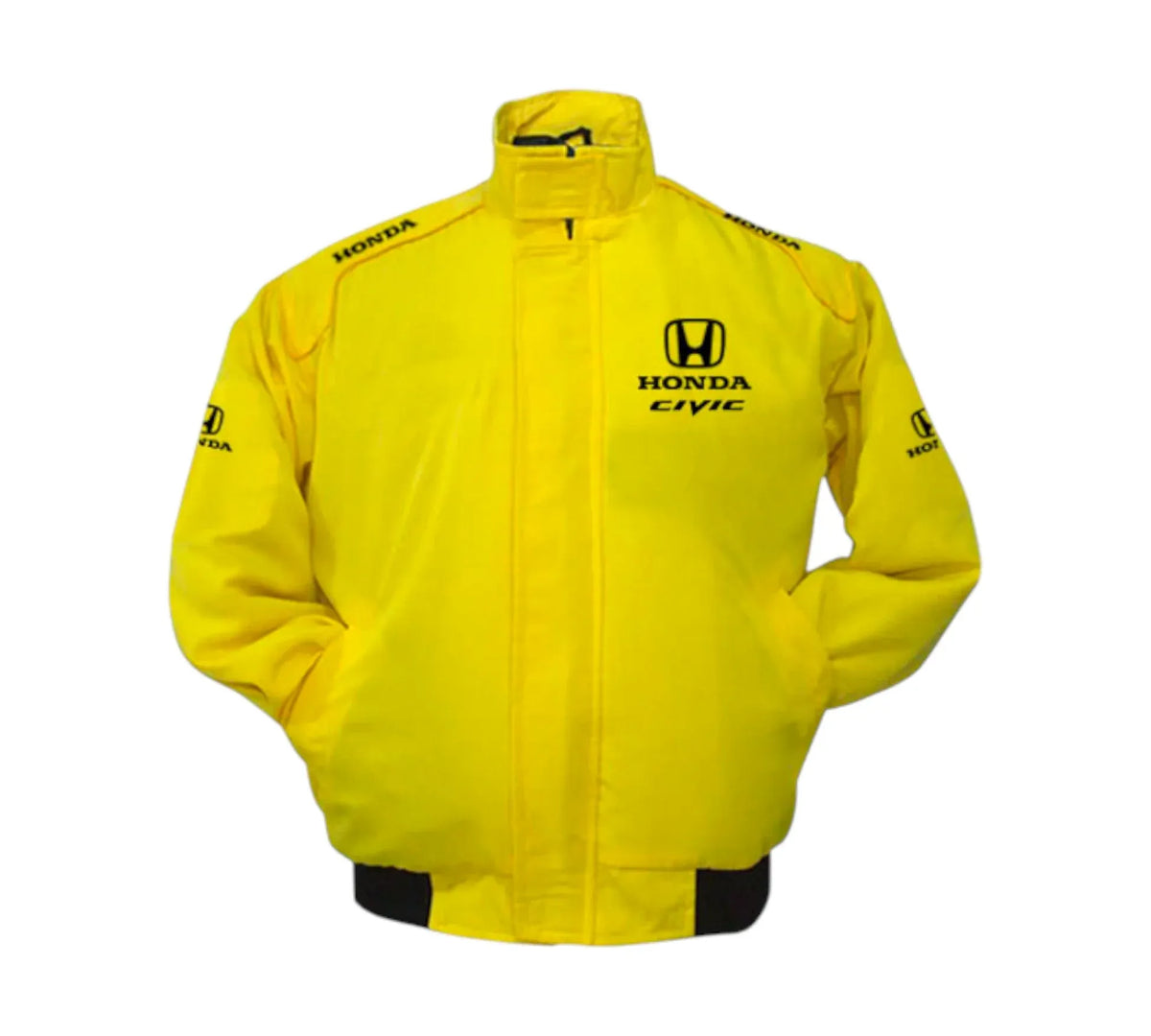 Brex Honda Civic Racing Vintage Jacket – Yellow Edition - racing jacket, view 1 | Brex International