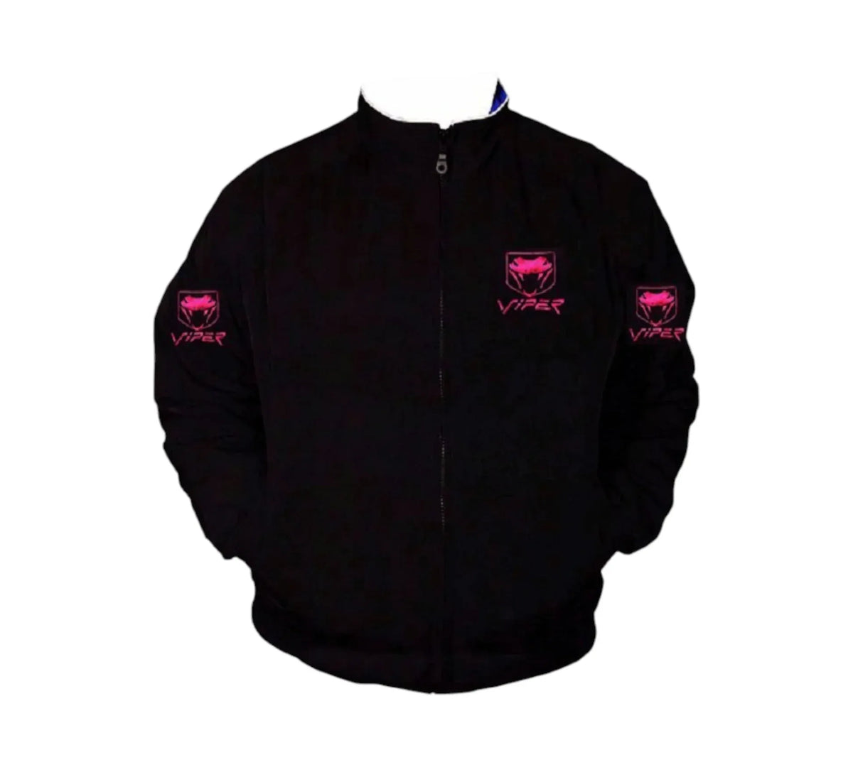 Brex Viper Fangs Racing Vintage Jacket Black Muscle Car Edition - racing jacket, view 1 | Brex International