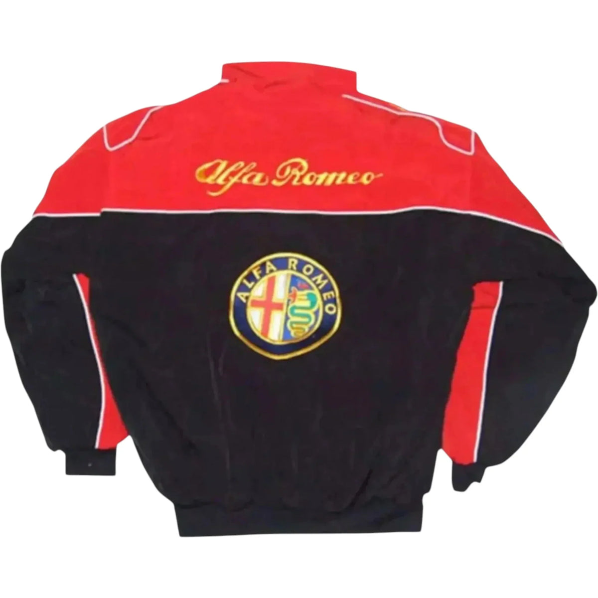 Brex Alfa Romeo Vintage F1 Racing Jacket – Embroidered Motorsport Edition - racing jacket, view 2 | Brex International