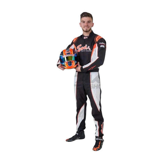 2018 Sodi Kart Sparco Overall Go Kart Racing Suit - go-kart racing suit, view 1 | Brex International