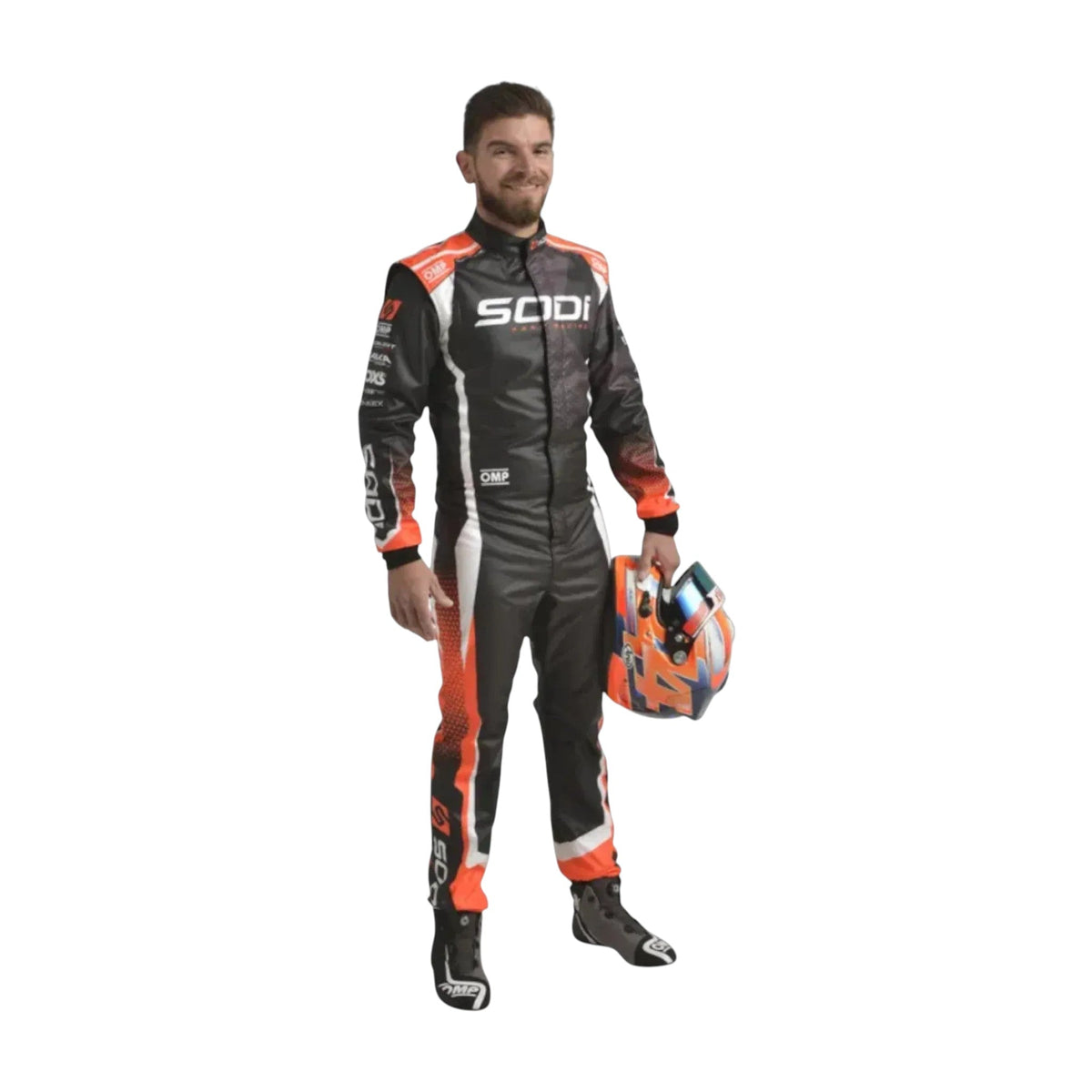 2022 Sodi Kart OMP Sublimation Printed Go Kart Racing Suit - go-kart racing suit, view 3 | Brex International
