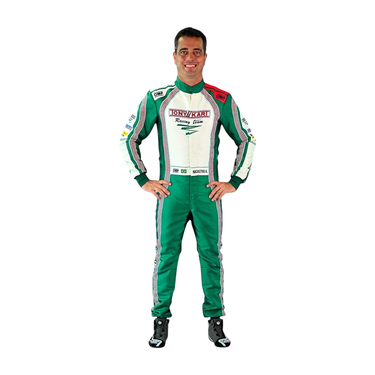 2024 Tony Kart Go Kart Racing Suit – Sublimation Driver Overall Pro - go-kart racing suit, view 1 | Brex International