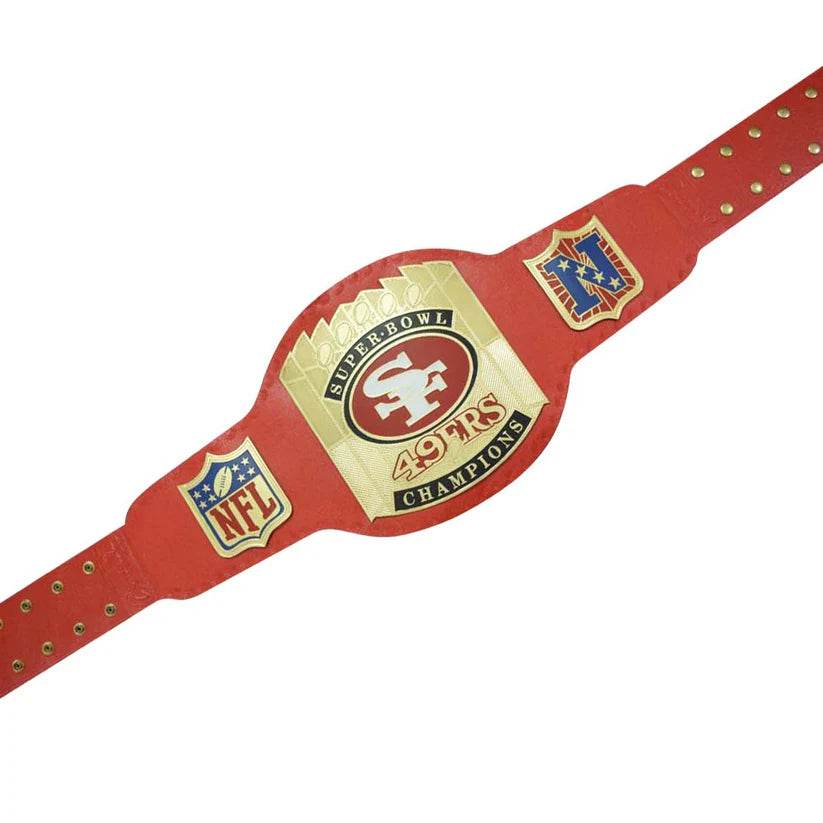 49ers San Francisco Championship Inspired Collectible Title Belt - photo 2 of 2 | Brex International