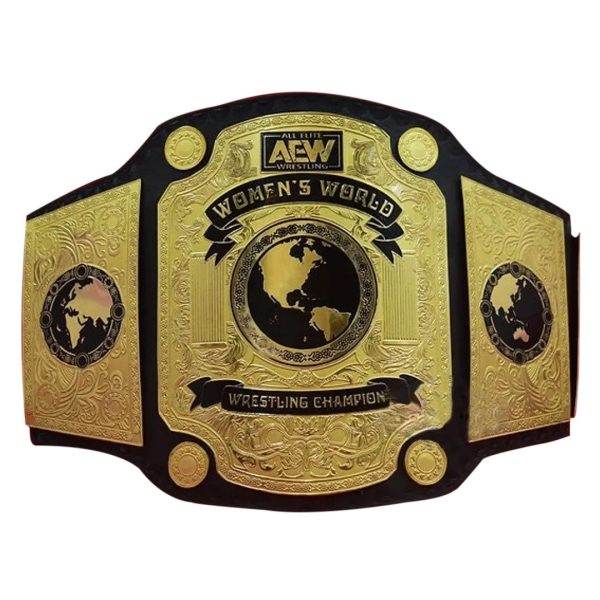 AEW Women's World Championship Inspired Brass Collector Belt - photo 1 of 3 | Brex International