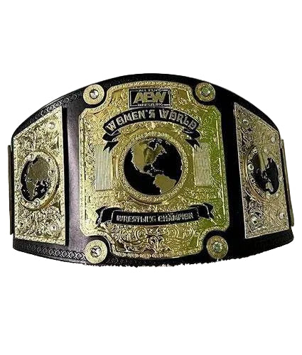 AEW Women's World Championship Inspired Brass Wrestling Title Belt - photo 1 of 3 | Brex International