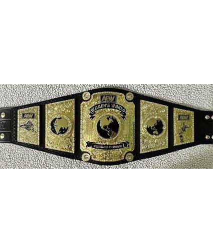 AEW Women's World Championship Inspired Brass Wrestling Title Belt - photo 2 of 3 | Brex International