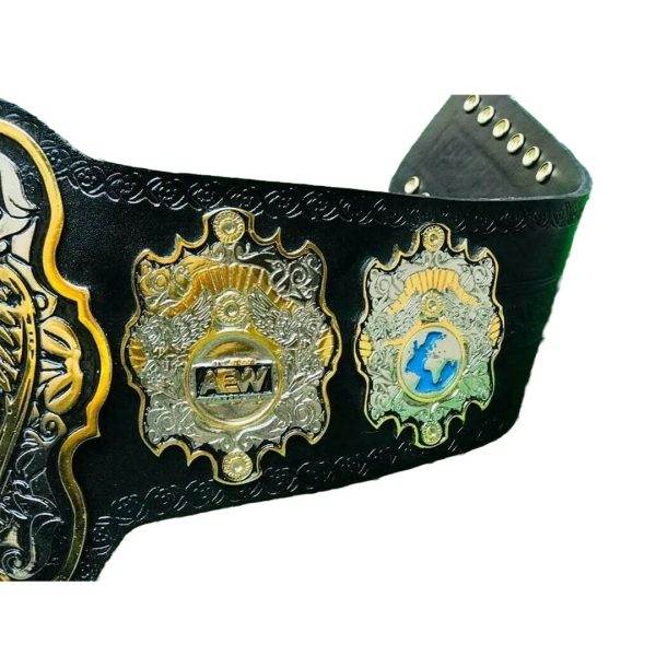 AEW World Heavyweight Championship Inspired Brass Title Belt - photo 2 of 4 | Brex International