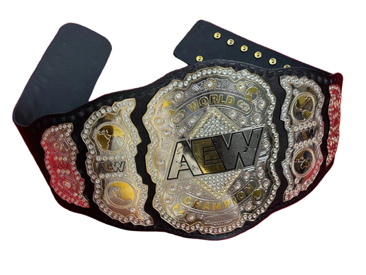 AEW World Heavyweight Wrestling Championship Inspired Brass Belt - photo 1 of 5 | Brex International