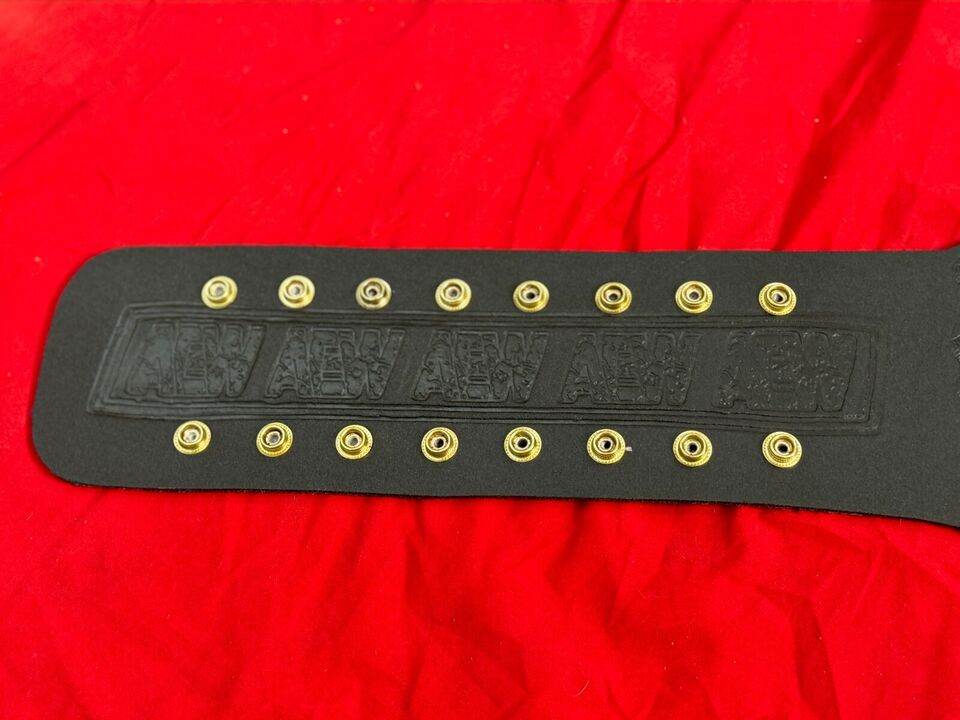 AEW World Heavyweight Wrestling Championship Inspired Brass Belt - photo 3 of 5 | Brex International