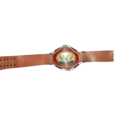 Akira Maeda NJPW Europe Wrestling Championship Inspired Title Belt - photo 1 of 1 | Brex International