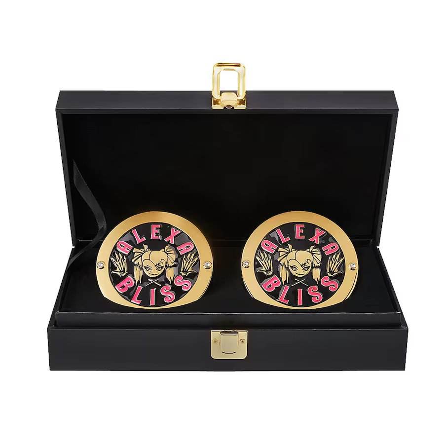 Alexa Bliss Championship Inspired Side Plate Box Set - photo 1 of 1 | Brex International