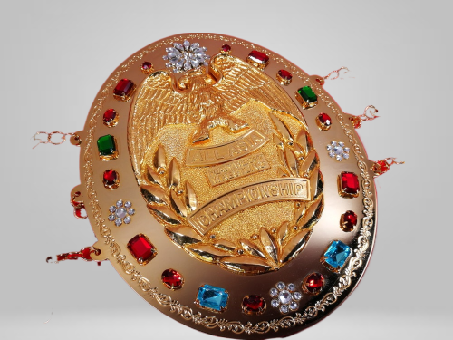 All Asia Heavyweight Wrestling Championship Inspired Belt Japan Pro Heavyweight NWA IWGP - photo 2 of 4 | Brex International