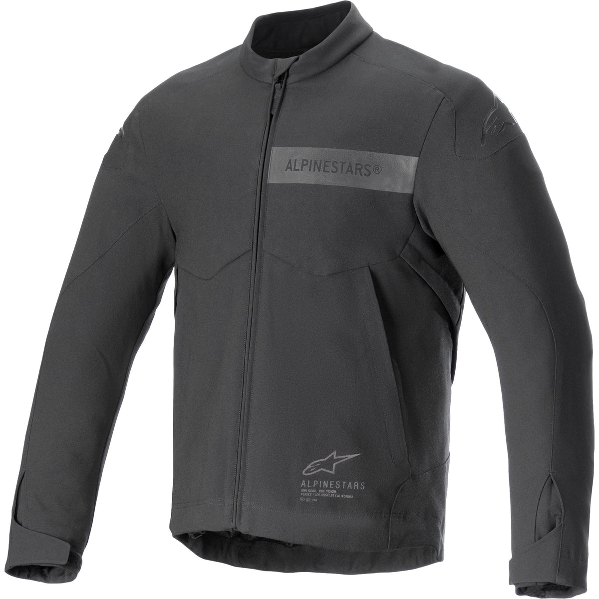 Alpinestars Aeron Textile Jacket - Black / Black - Alpinestars motorcycle jacket, view 1