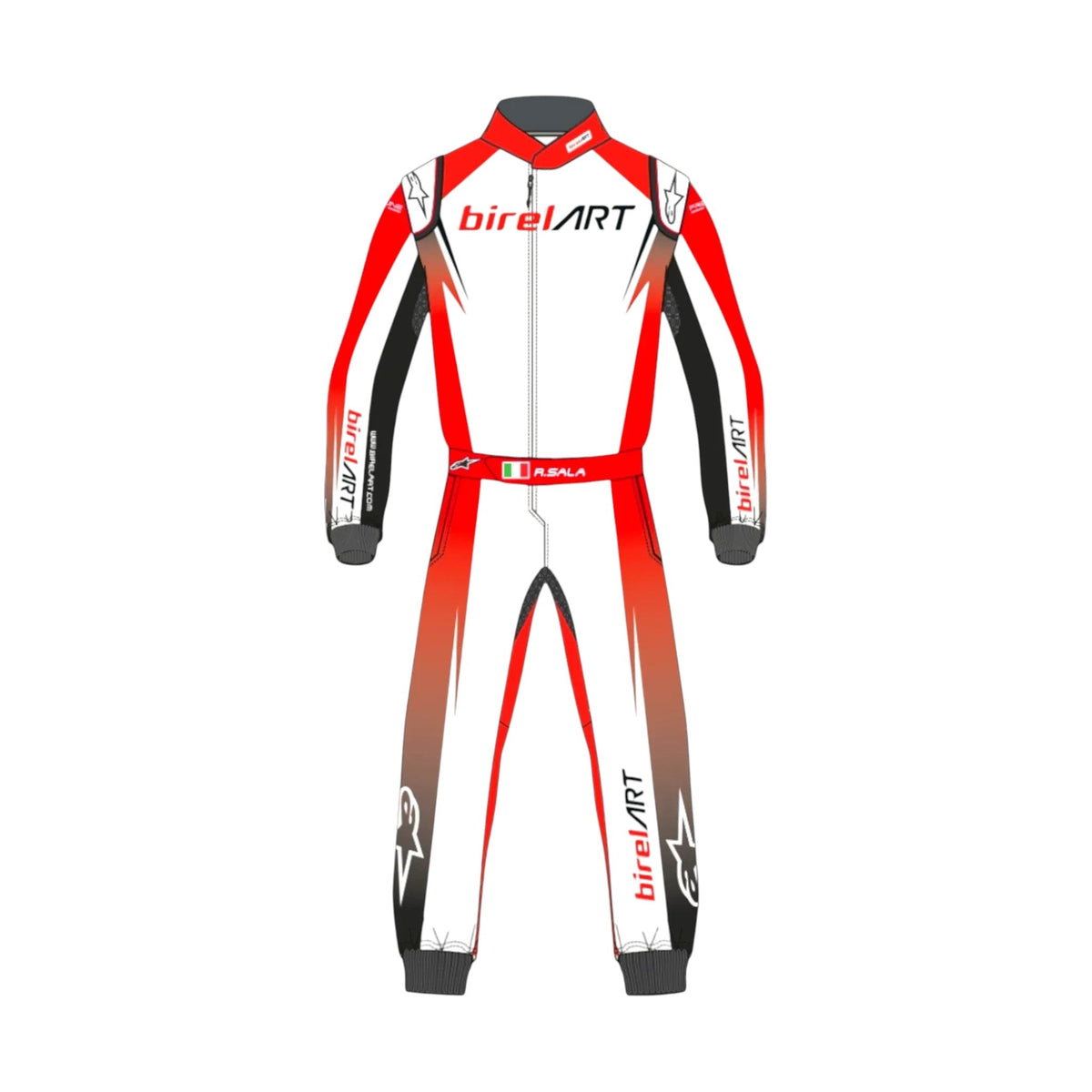 Alpinestars Birel ART Kart Racing Suit – Driver Pro Edition - go-kart racing suit, view 1 | Brex International
